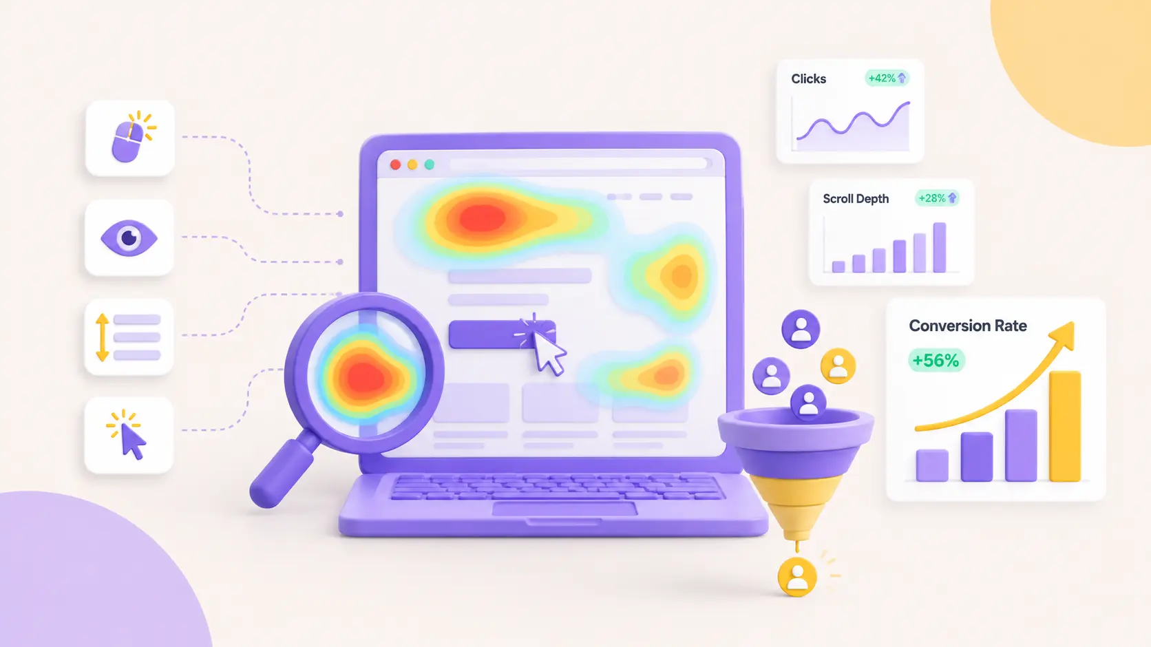 Everyone Installs Heatmaps. Almost Nobody Uses Them. Here's How We Grew Conversions using heapmaps at Builder.ai