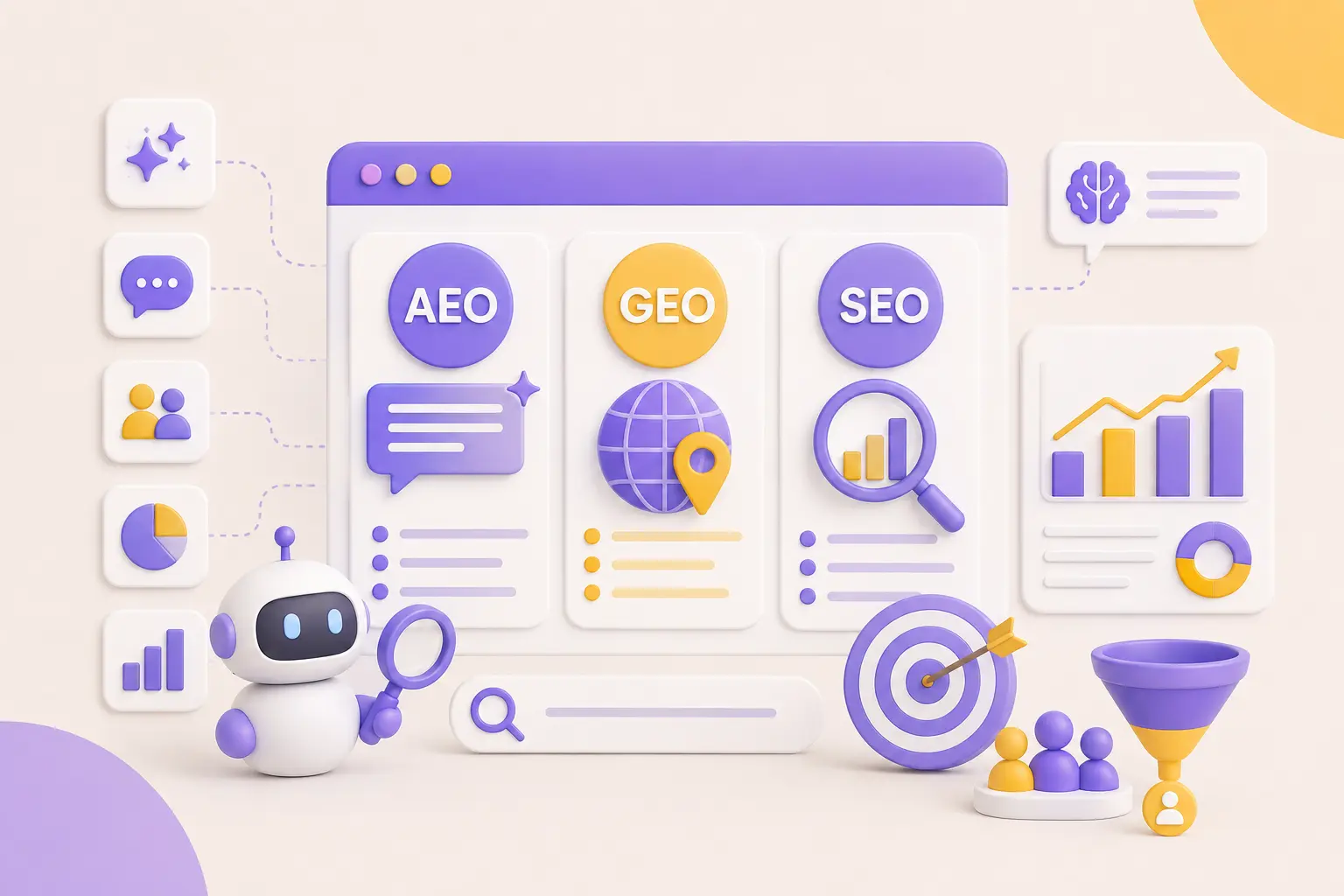 AEO vs GEO vs SEO: What Every B2B Marketer Needs to Know